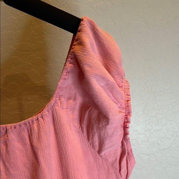 J Crew Cap Sleeve 100% Cotton Summer Dress size Large - Picture 7 of 8